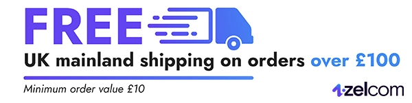 Free UK mainland shipping on orders over £50. Minimum order value £10.